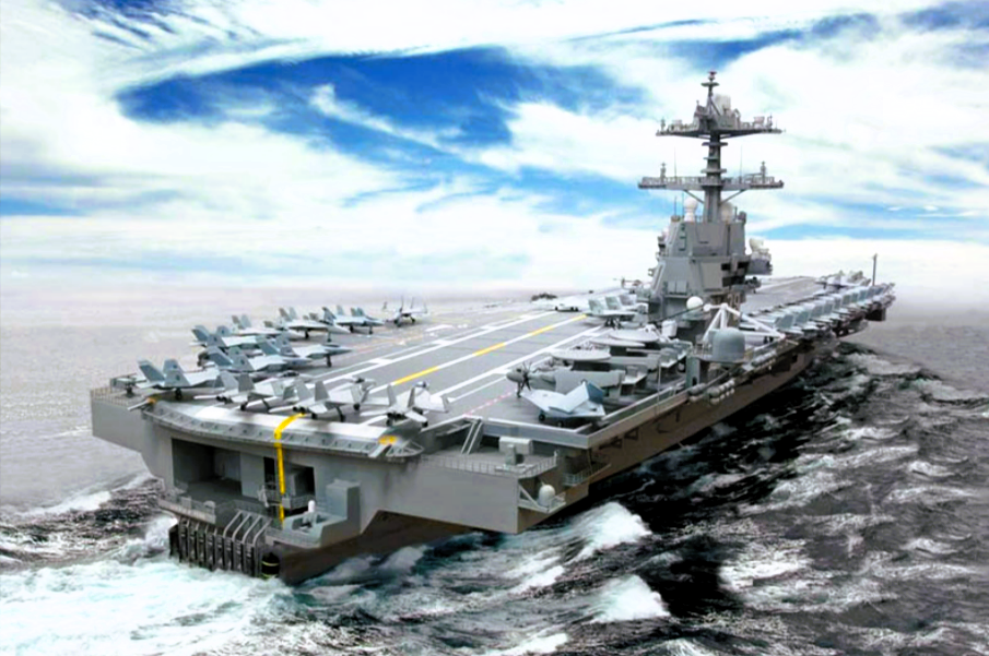 USA schicken Flugzeugträger in die Nordsee - Urlauber beunruhigt!