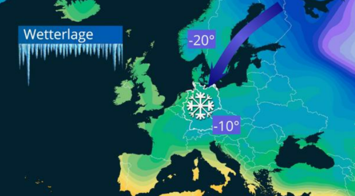 Schnee und Glatteis in vielen Teilen Deutschlands - Meteorologen geben Unwetterwarnung aus